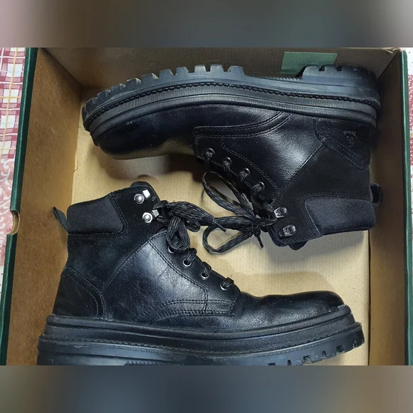 Kamik Grayson Men's Black Waterproof Leather Winter Boots - Size 10 - Picture 3 of 4